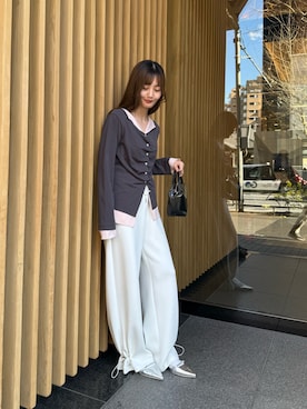 mioさん（レディース・158cm）の冬コーディネート