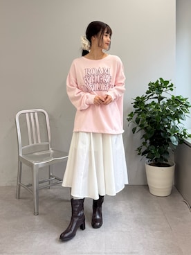 mioさん（レディース・158cm）の冬コーディネート