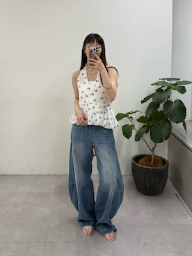 「mystic（ミスティック）のアイテム」を使った、mioさん（レディース・158cm）の春コーディネート