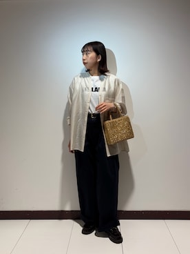 「ITEMS URBANRESEARCH（アイテムズ アーバンリサーチ）のアイテム」を使った、otowaさん（レディース・153cm）の春コーディネート