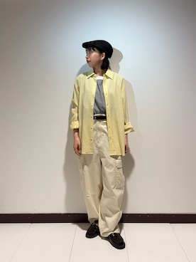 「ITEMS URBANRESEARCH（アイテムズ アーバンリサーチ）のアイテム」を使った、otowaさん（レディース・153cm）の春コーディネート