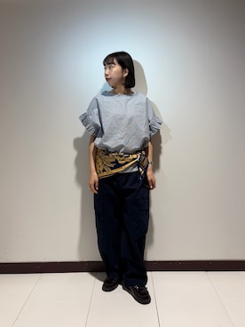 「SMELLY」｜otowaさん（レディース・153cm）の春コーディネート