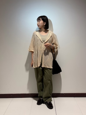 「LAATO（ラート）のアイテム」を使った、otowaさん（レディース・153cm）の春コーディネート