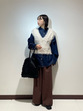 otowaさん（レディース・153cm）の冬コーディネート