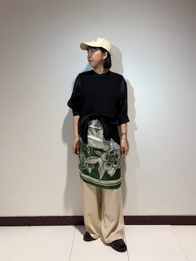 「ITEMS URBANRESEARCH（アイテムズ アーバンリサーチ）のアイテム」を使った、otowaさん（レディース・153cm）の春コーディネート