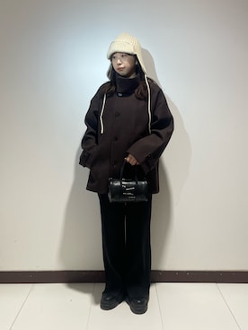 otowaさん（レディース・153cm）の冬コーディネート