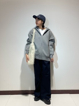 「URBAN RESEARCH Sonny Label（アーバンリサーチサニーレーベル）のアイテム（バッグ）」を使った、otowaさん（レディース・153cm）の春コーディネート