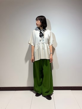 「ITEMS URBANRESEARCH（アイテムズ アーバンリサーチ）のアイテム」を使った、otowaさん（レディース・153cm）の春コーディネート