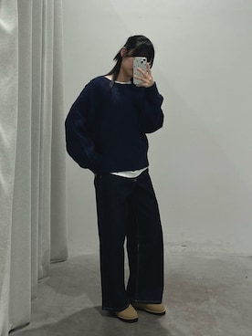 miuさん（レディース・160cm）の冬コーディネート