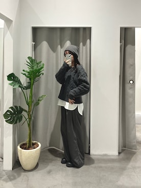 miuさん（レディース・160cm）の冬コーディネート