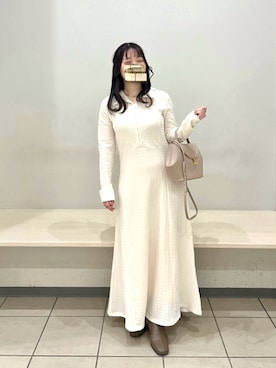 ynaunaqさん（レディース・155cm）の冬コーディネート