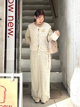 ynaunaqさん(レディース・155cm)の冬コーディネート