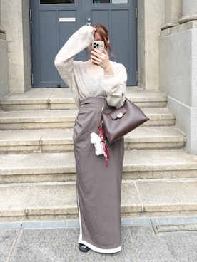 nenepichanさん（レディース・152cm）の冬コーディネート