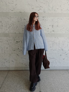 「Reurie'（レウリィ）のアイテム」を使った、nenepichanさん（レディース・152cm）の冬コーディネート