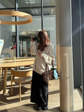 「Reurie'（レウリィ）のアイテム」を使った、nenepichanさん（レディース・152cm）の冬コーディネート