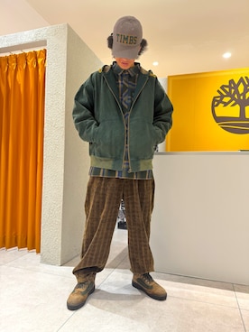 永野桜爾郎さん(メンズ・182cm)の秋コーディネート