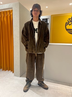 「コーデュロイ」｜永野桜爾郎さん（メンズ・182cm）の秋コーディネート