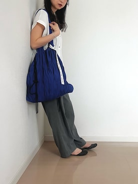 「melissa（メリッサ）のアイテム」を使った、Mayさん（レディース・162cm）の夏コーディネート