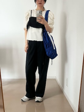 「hellam（へラム）のアイテム」を使った、Mayさん（レディース・162cm）の夏コーディネート
