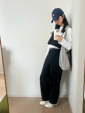 「hellam（へラム）のアイテム」を使った、Mayさん（レディース・162cm）の春コーディネート