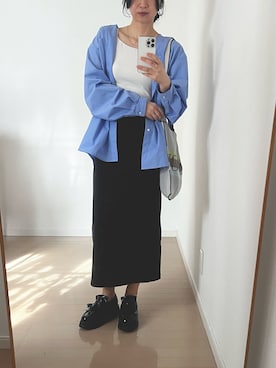 「ISOOK（アイスー）のアイテム」を使った、Mayさん（レディース・162cm）の夏コーディネート