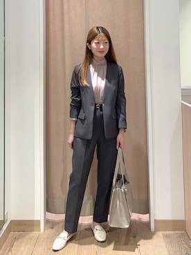 「NATURAL BEAUTY BASIC（ナチュラルビューティーベーシック）のアイテム」を使った、mek_nbbさん（レディース・152cm）の夏コーディネート