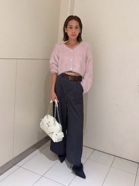「GYDA（ジェイダ）のアイテム（シューズ）」を使った、RYOKOさん（レディース・164cm）の秋コーディネート