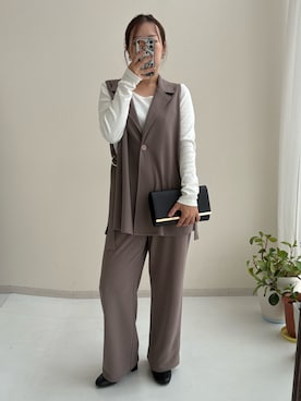 K-teraさん（レディース・157cm）の秋コーディネート