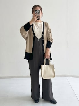 「スタッフ」｜K-teraさん（レディース・157cm）の秋コーディネート