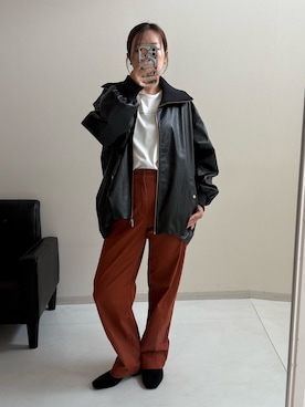「スタッフ」｜K-teraさん（レディース・157cm）の秋コーディネート