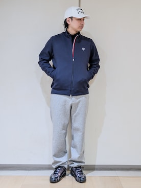 「ADABAT STREAM（アダバットストリーム）のアイテム」を使った、hiroさん（メンズ・168cm）の秋コーディネート