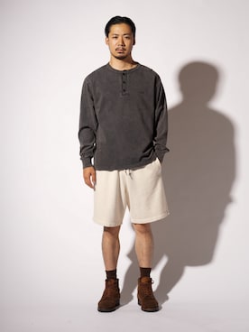 「Alpha Industries（アルファインダストリーズ）のアイテム」を使った、Yujiroさん（メンズ・178cm）の夏コーディネート