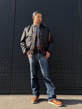 Yujiroさん(メンズ・178cm)の冬コーディネート