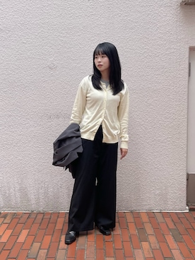 「出勤コーデ」｜未来さん（レディース・155cm）の春コーディネート