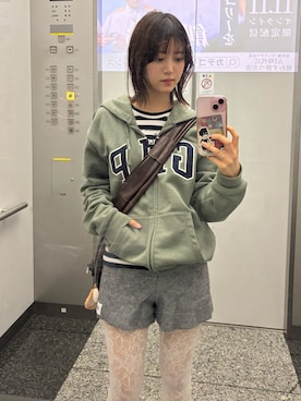 りんさん（骨格ウェーブ・レディース・153cm）の秋コーディネート