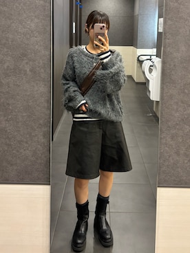 りんさん（骨格ウェーブ・レディース・153cm）の秋コーディネート