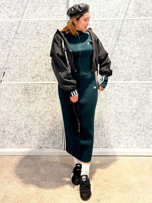 アディカラー ニット スリーストライプス スカート / アディダス