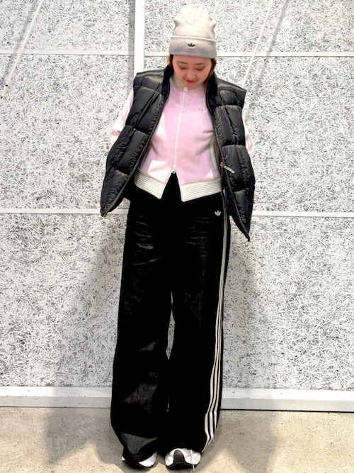 アディダス オリジナルス ベロア ニット トラックトップ / ジャージ