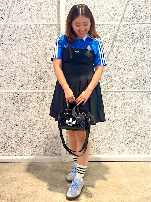 adidas originals ワンピース セール】ニット ポロワンピース / アディダスオリジナルス