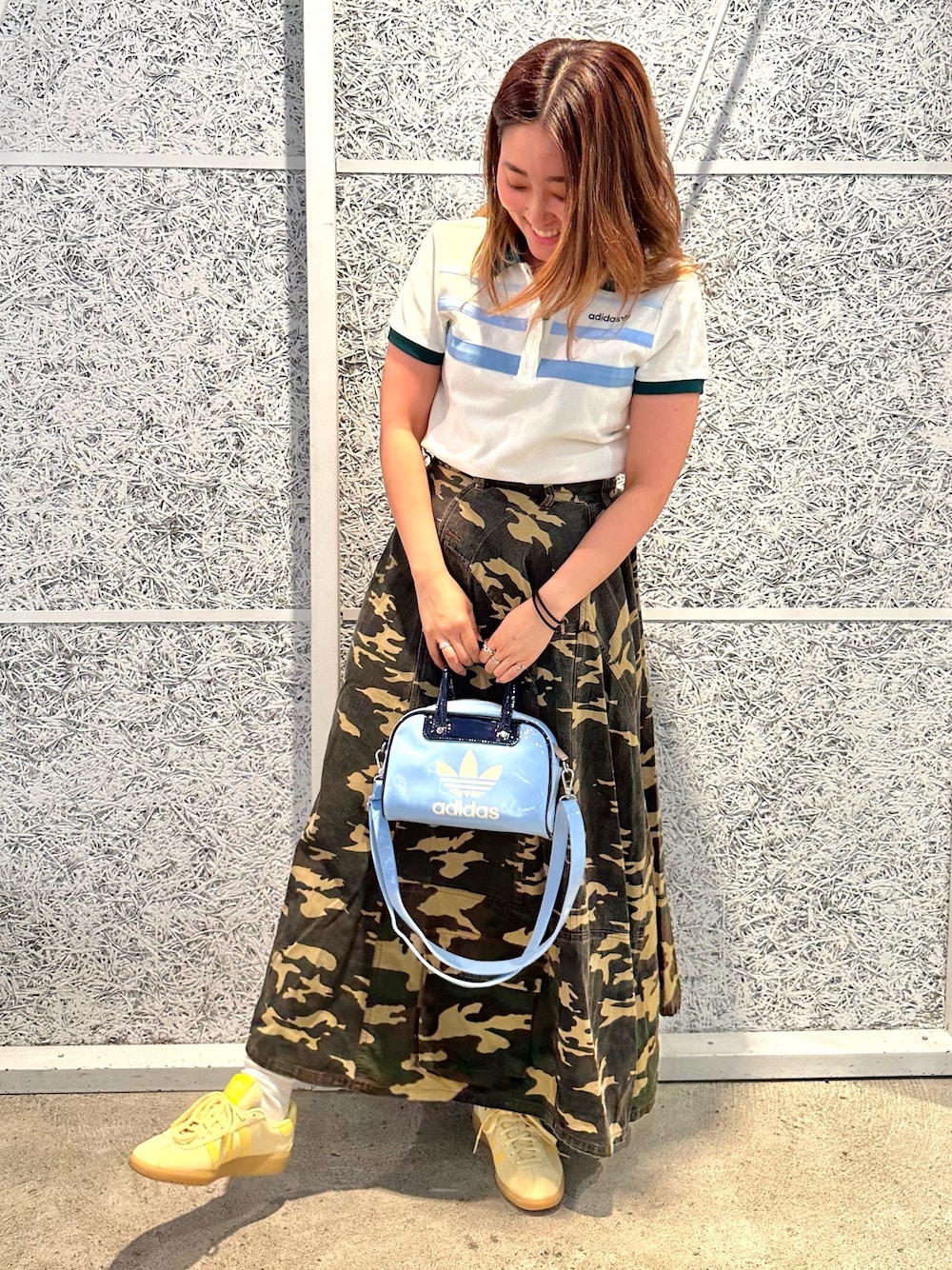 アディダス アディカラー ミニボウリングバッグ ブラック アディダス