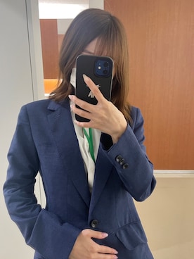 「スーツコーデ」｜郁さん（レディース・146cm）の春コーディネート