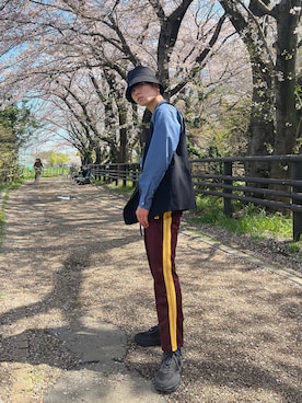 sEnAさん（メンズ・171cm）の春コーディネート