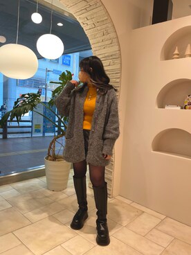 「AS KNOW AS plus（アズノゥアズプラス）のアイテム（パンツ）」を使った、ANNAさん（レディース・148cm）の春コーディネート