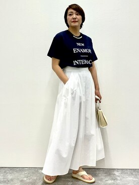Yuki.Tさん（レディース・163cm）の夏コーディネート