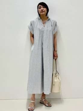 Yuki.Tさん（レディース・163cm）の夏コーディネート