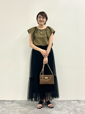 Yuki.Tさん（レディース・163cm）の夏コーディネート