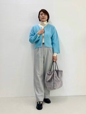 Yuki.Tさん(レディース・163cm)の冬コーディネート