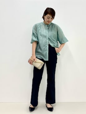 「LAURA DI MAGGIO（ローラディマッジオ）のアイテム」を使った、Yuki.Tさん（レディース・163cm）の夏コーディネート