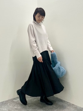 Yuki.Tさん（レディース・163cm）の秋コーディネート