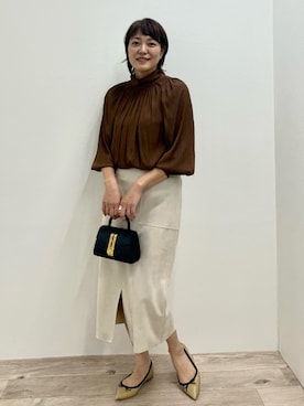 Yuki.Tさん（レディース・163cm）の夏コーディネート